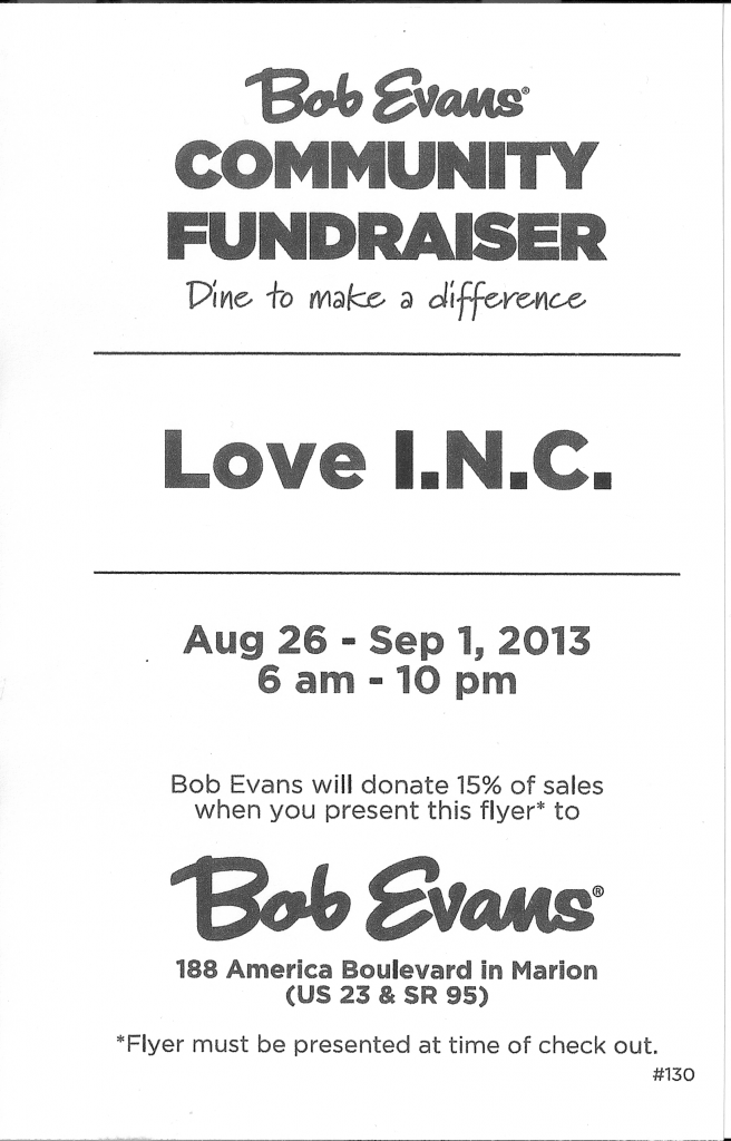 Bob Evans Coupon 2013